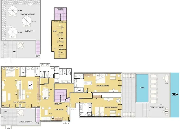 Petasos & - Small Luxury Of The World Rezort Platys Gialos (Mykonos)